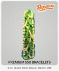 Loki's Token Weave – Premium 550 Paracord Bracelet