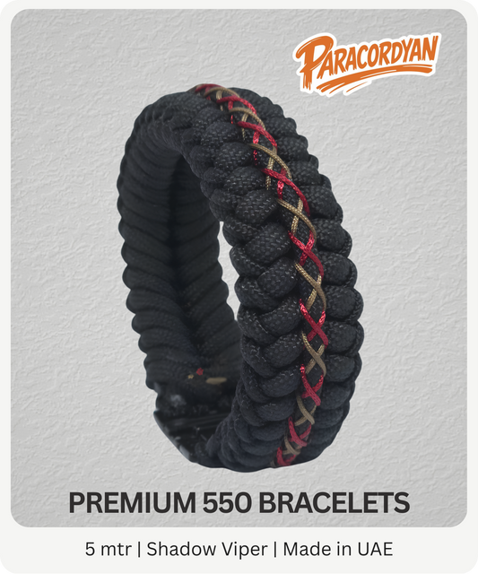 SURVIVAL BRACELATE CATTERPILLERT DESIGN