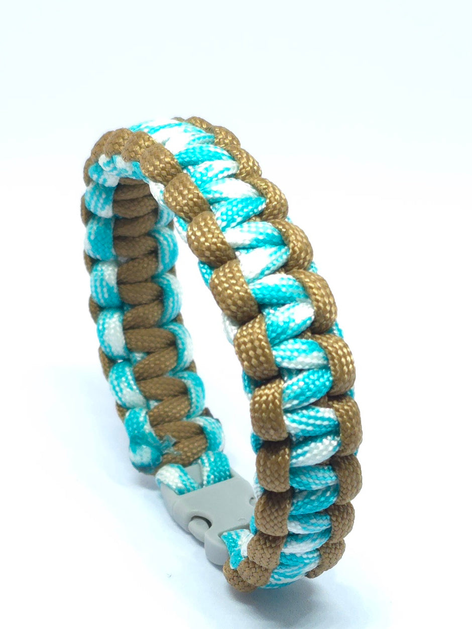 Paracord Cobra Style Bracelet