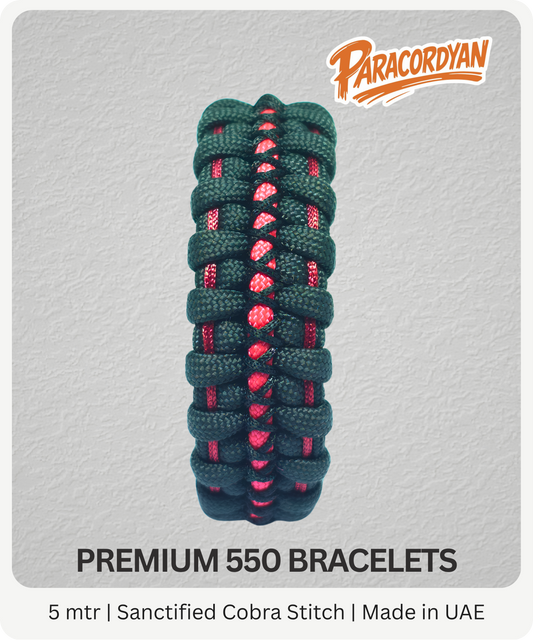 The Sanctified Cobra Paracord Bracelet
