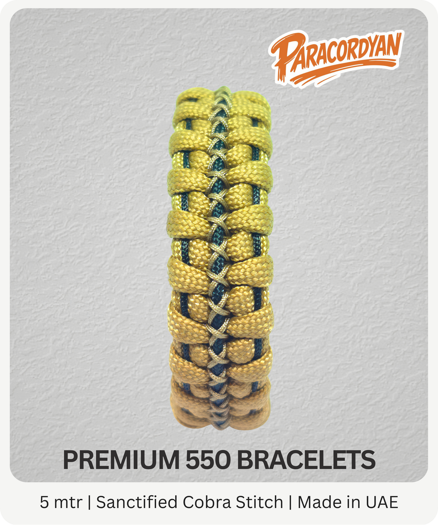 The Coyote Trail Paracord Bracelet Green