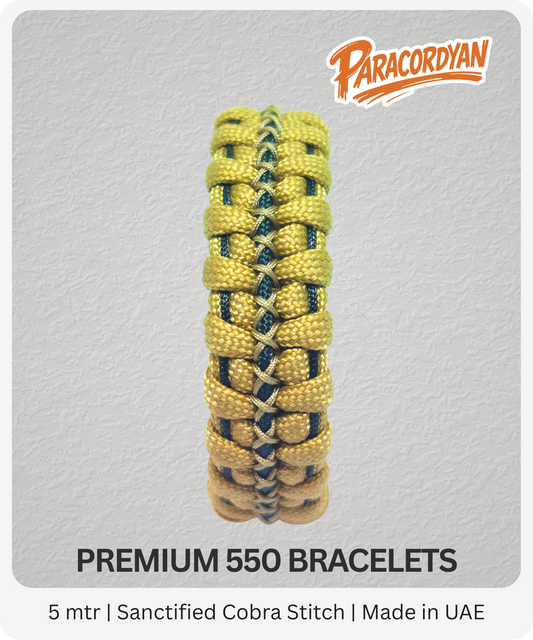 The Coyote Trail Paracord Bracelet Green
